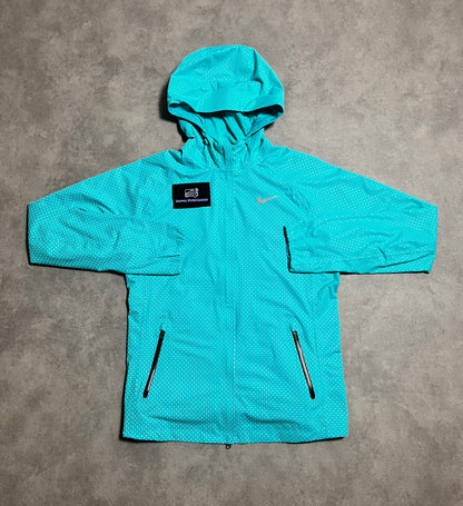 Nike reflective storm jacket - aqua blue