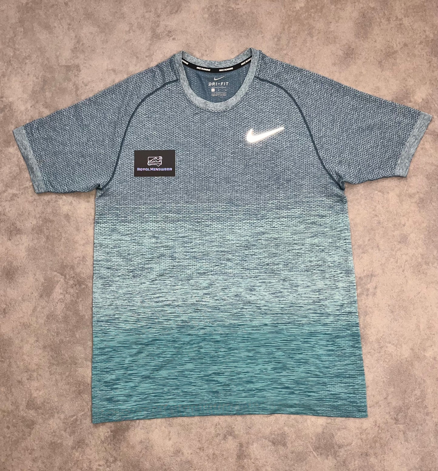 Nike tech knit 1.0 T-shirt - Aqua gradient