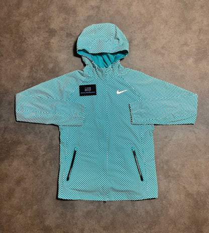 Nike reflective storm jacket - aqua blue