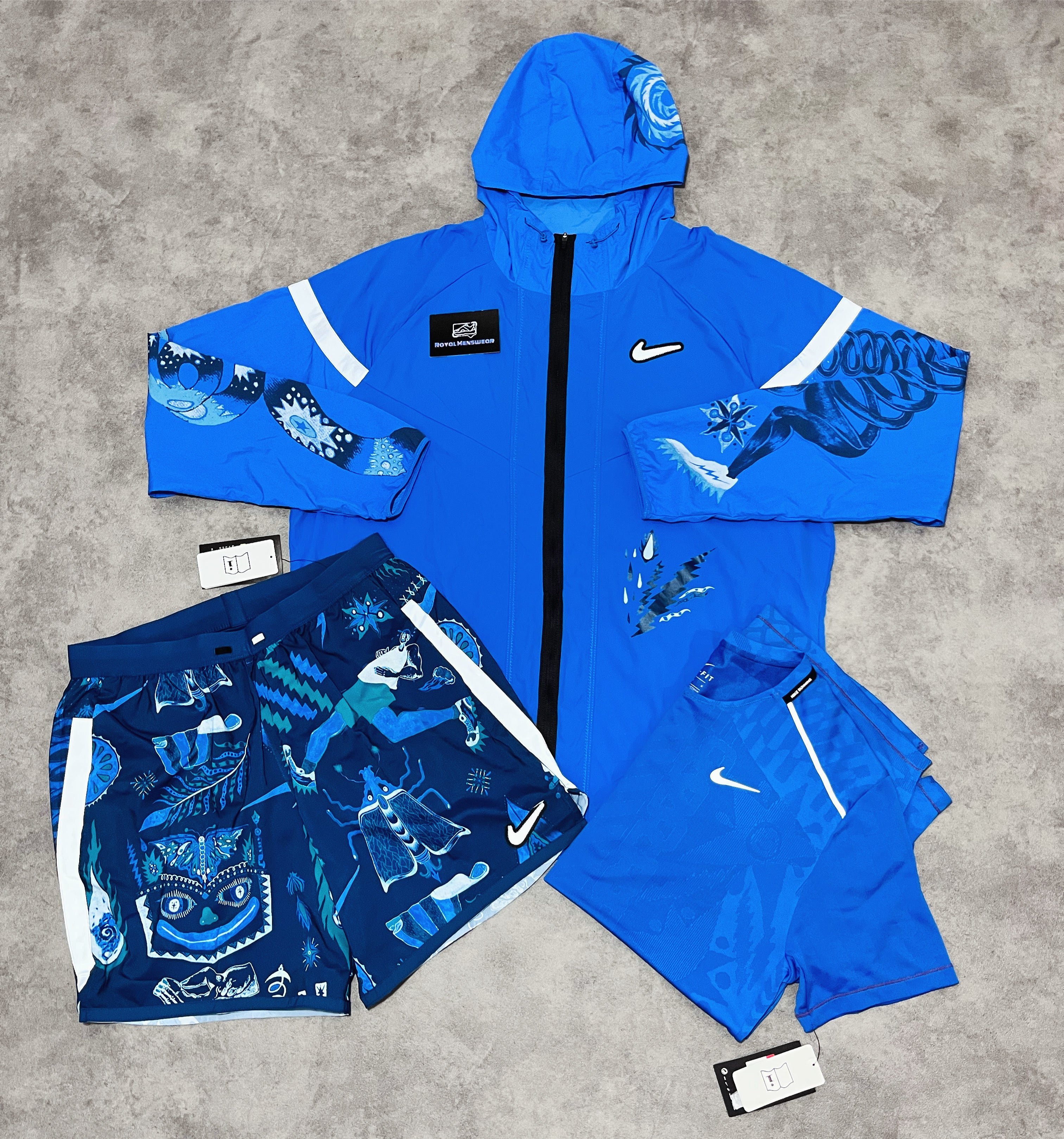 Nike Tokyo dragon set - blue – ROYAL MENSWEAR