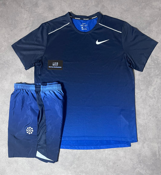 Nike blue gradient set