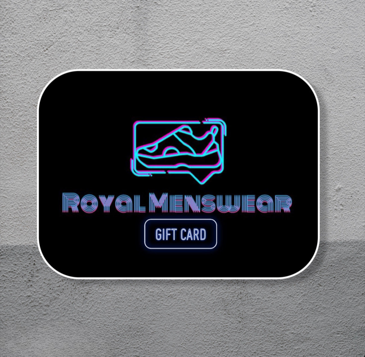 Royal Menswear gift card