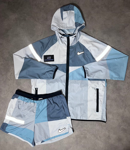 Nike patchwork set - blue