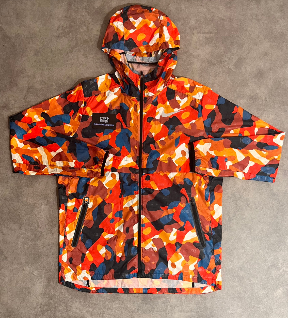 Nike reflective “just do it” Windrunner