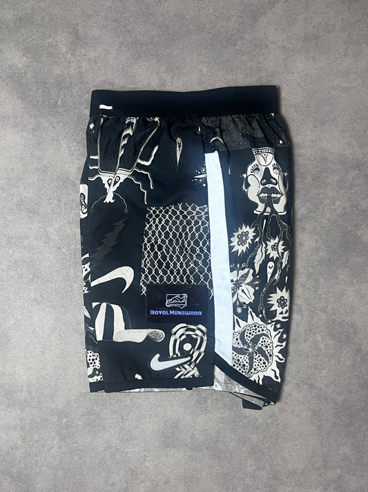 Nike dragon shorts - black